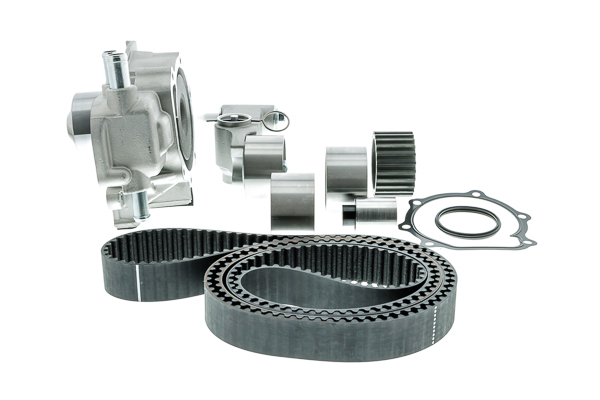 Bomba de agua + kit correa distribución AISIN ref. TKF-7001